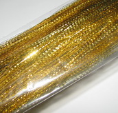 krinkle mirror flash gold